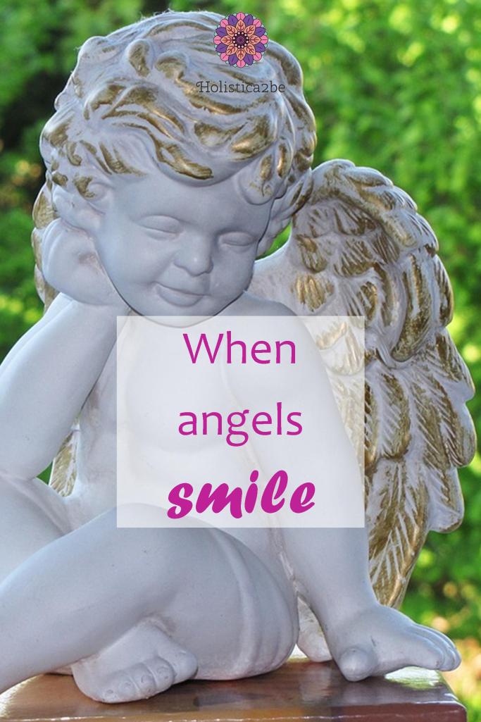 When angels smile